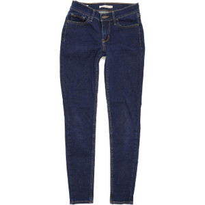 Levi's 710 Skinny Slim W27 L30 Jeans in Very good used condition. Fast & Free UK Delivery. Buy with confidence from Fabb Fashion. image 1