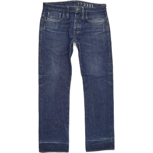 G-Star Victor Straight Regular W36 L33 Jeans in Good used conditionPlease note the actual inside leg measurement is 33" and with some wear above the hems. Fast & Free UK Delivery. Buy with confidence from Fabb Fashion. image 1