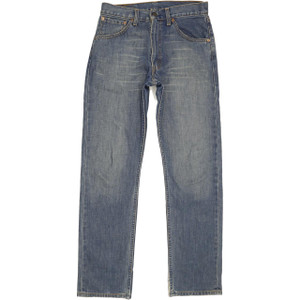 Levi's 505 Straight Regular W30 L31 Jeans in Good used conditionPlease note the actual inside leg measurement is 31" and hems has been cut open to the ankle. Fast & Free UK Delivery. Buy with confidence from Fabb Fashion. image 1