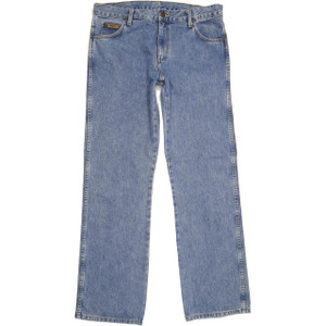 Wrangler  Straight Regular W35 L33 Jeans in Very good used conditionPlease note the actual measurement is W35" L33". Fast & Free UK Delivery. Buy with confidence from Fabb Fashion. image 1