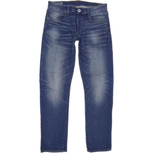 G-Star 3301 Straight Regular W32 L33 Jeans in Good used conditionPlease note the actual inside leg measurement is 33". Fast & Free UK Delivery. Buy with confidence from Fabb Fashion. image 1