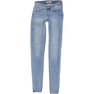 Levi's 710 Super Skinny Slim W25 L32 Jeans in Very good used condition. Fast & Free UK Delivery. Buy with confidence from Fabb Fashion. image 1