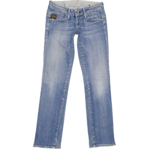 G-Star Midge Straight Slim W28 L31 Jeans in Good used conditionPlease note the actual inside leg measurement is 31". Fast & Free UK Delivery. Buy with confidence from Fabb Fashion. image 1