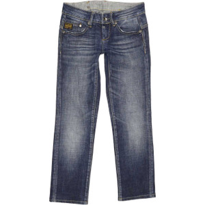 G-Star Midge Straight Slim W25 L25 Jeans in Good used conditionplease note the legs have been shortened to 25". Fast & Free UK Delivery. Buy with confidence from Fabb Fashion. image 1