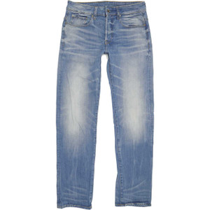 G-Star 3301 Straight Regular W29 L31 Jeans in Good used conditionPlease note the actual inside leg measurement is 31". Fast & Free UK Delivery. Buy with confidence from Fabb Fashion. image 1
