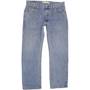 Levi's 505 Straight Regular W35 L30 Jeans in Good used conditionPlease note the actual waist measurement is 35". Fast & Free UK Delivery. Buy with confidence from Fabb Fashion. image 1