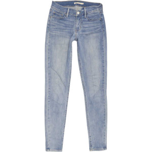 Levi's 710 Skinny Regular W27 L30 Jeans in Good used conditionwith tiny light mark to the right thigh. Fast & Free UK Delivery. Buy with confidence from Fabb Fashion. image 1