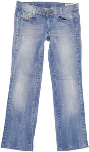 Diesel Soozy Straight Slim W27 L26 Jeans in Good used conditionplease note the legs have been shortened to 26". Fast & Free UK Delivery. Buy with confidence from Fabb Fashion. image 1