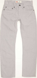 Levi's 511 Men Grey Straight Slim Jeans W28 L28 (85402)