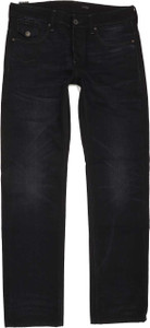 G-Star Morris Low Men Navy Straight Slim Jeans W32 L34 (85607)