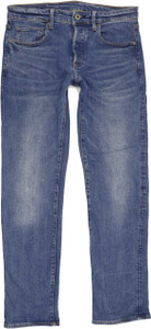 G-Star 3301 Men Blue Straight Slim Stretch Jeans W31 L32 (85714)