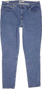 Levi's 721 High Rise Blue Skinny Stretch Jeans High Waisted W35 L30 (85955)