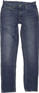 Levi's 511 Men Blue Straight Slim Stretch Jeans W30 L32 (86351)