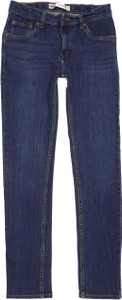 Levi's 510 Kids Blue Skinny Slim Stretch Jeans W26 L30 (86359)
