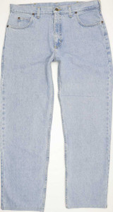 Lee Portland Men Blue Straight Regular Jeans W38 L30 (86489)