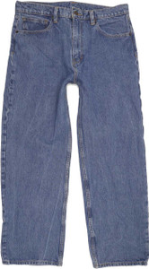 Levi's Men Blue Straight Regular Stretch Jeans W34 L29 (86568)