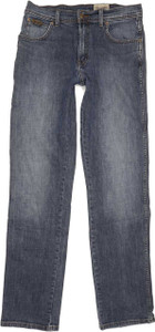 Wrangler Texas Men Blue Straight Regular Stretch Jeans W31 L33 (86894)
