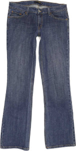 Levi's 524 Women Blue Bootcut Slim Stretch Jeans W32 L32 (87811)