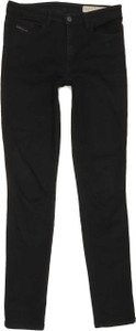Diesel Skinzee-High Women Black Skinny Slim Stretch Jeans W28 L32 (88203)