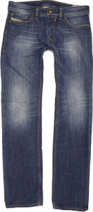 Diesel Safadoo 0817F Men Blue Straight Regular Jeans W31 L32 (88493)
