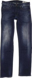 Diesel Akee 0860L Men Blue Tapered Slim Stretch Jeans W29 L31 (88636)
