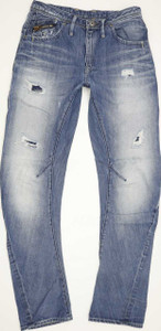 G-Star Ocean Women Blue Tapered Loose Jeans W26 L32 (88872)