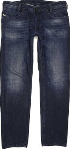 Diesel Iakop Men Blue Tapered Slim Jeans W36 L32 (89157)