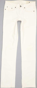 G-Star 3301 Women White Straight Slim Stretch Jeans W28 L33 (89397)