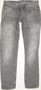 G-Star 3301 Men Grey Tapered Slim Jeans W32 L32 (89403)