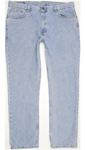 Levi's 581 Men Blue Straight Regular Jeans W40 L32 (90337)