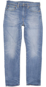Levi's 522 Men Blue Tapered Slim Stretch Jeans W31 L30 (90986)