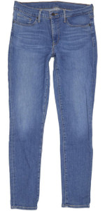 Levi's Women Blue Skinny Slim Stretch Jeans W30 L30 (91158)