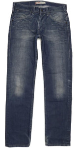 Levi's 504 Men Blue Straight Regular Jeans W30 L32 (91529)