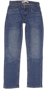 Levi's 511 Women Blue Straight Slim Stretch Jeans W27 L29 (91528)