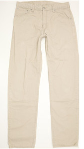 Levi's 521 Men Beige Straight Regular Jeans W33 L34 (91663)