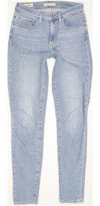 Levi's 721 Women Blue Skinny Slim Stretch Jeans W28 L30 (91625)