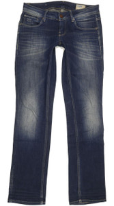 G-Star 3301 Women Blue Straight Slim Stretch Jeans W28 L32 (91913)