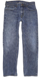 Levi's 505 Men Blue Straight Regular Stretch Jeans W32 L31 (92432)