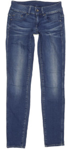 G-Star Midge Cody Women Blue Skinny Slim Stretch Jeans W25 L31 (92619)