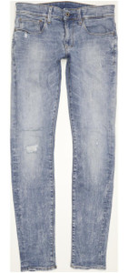 G-Star 3301 Deconstructed Men Blue Straight Slim Stretch Jeans W30 L32 (92598)