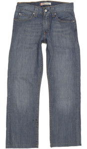 Levi's 506 Men Blue Straight Regular Jeans W30 L29 (92534)