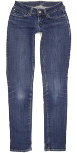 Levi's Bold Curve Women Blue Skinny Slim Stretch Jeans W27 L31 (92633)