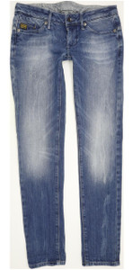 G-Star Midge Women Blue Skinny Slim Stretch Jeans W28 L32 (92988)