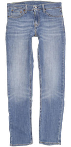 Levi's 511 Men Blue Straight Slim Stretch Jeans W30 L31 (92910)