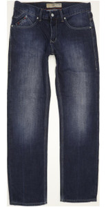 Pioneer Lake Men Blue Straight Regular Jeans W33 L32 (92975)