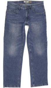 Pioneer Rando Men Blue Straight Regular Stretch Jeans W34 L30 (92968)