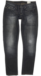 G-Star 3301 Bellcut Women Blue Straight Slim Jeans W31 L31 (93046)