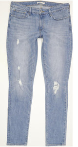 Levi's 711 Women Blue Skinny Slim Stretch Jeans W31 L32 (93039)