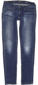 Levi's Slight Curve Women Blue Skinny Slim Stretch Jeans W28 L31 (93210)