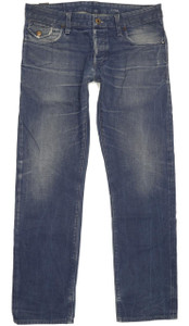 G-Star Morris Men Blue Straight Slim Jeans W32 L31 (93426)